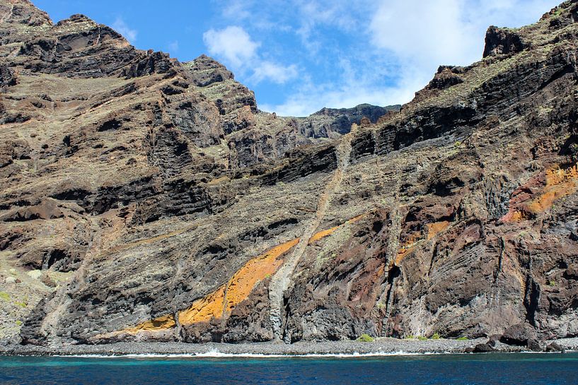Côte escarpée Los Gigantes sur Tenerife par Reiner Conrad
