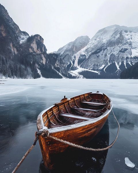 Romance by the mountain lake by fernlichtsicht
