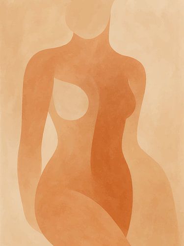 Géométrie sensuelle - Contours du corps