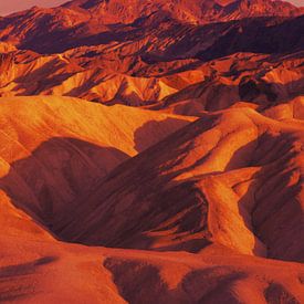 Death Valley, Zabriskie Point van Mr and Mrs Quirynen