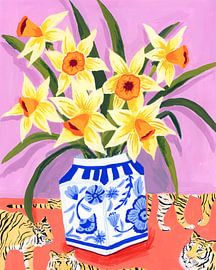 Jonquilles sur Sarah Gesek