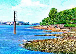 plage de l'Elbe