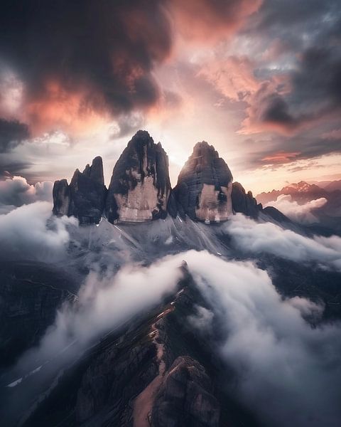 Im Schatten der mächtigen Dolomiten von fernlichtsicht