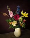 Klassisches Blumenstillleben von Joske Kempink Miniaturansicht