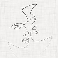 Linienzeichnung von Flächen