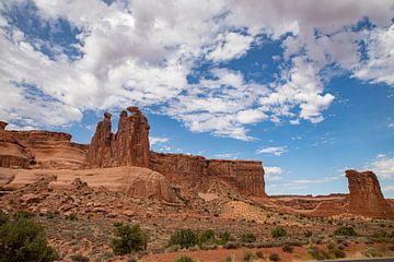 Arches National Park, Moab Utah, USA van Gert Hilbink