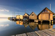 Bootshaus im Hafen von Ahrenshoop von Tilo Grellmann | Photography Miniaturansicht