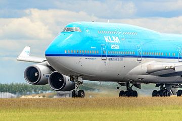 KLM Boeing 747-400 City of Mexico.