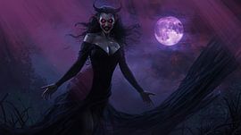 Halloween Sie Teufel von Brian Morgan