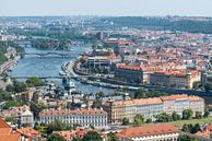 Prague's Moldau from the air by Werner Lerooy thumbnail