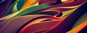 Abstrakter Header Farben Hintergrund von Animaflora PicsStock