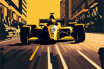 Formule 1 - Vector Art racecar