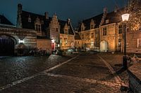 Courtyard of city palace Markiezenhof in Bergen op Zoom
