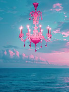 Abendlicht am Meer | Gottes Kronleuchter von Frank Daske | Foto & Design