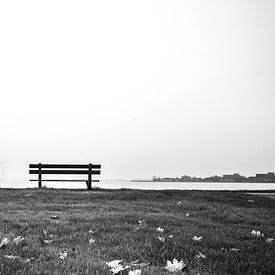 Uitzicht op IJsselmeer bij Hoorn von Sander Maas