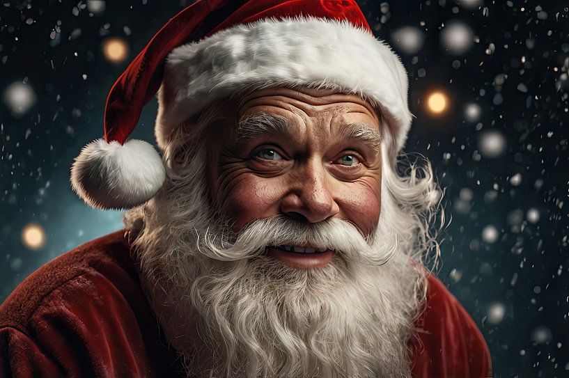 kerstman van hisam colours