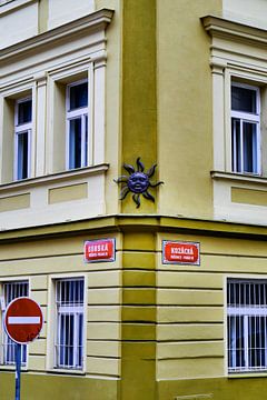 Prague - Plaque solaire sur Wout van den Berg