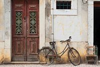 Straattafereel in Faro, Portugal...