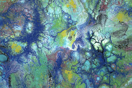 Fluid Art No. 34 von GreenART by Hubert Fenzl