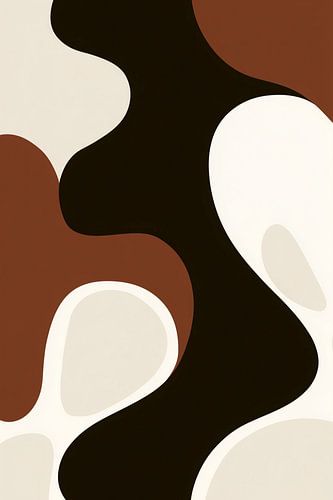 Noir « & » Marron « Équilibre organique »