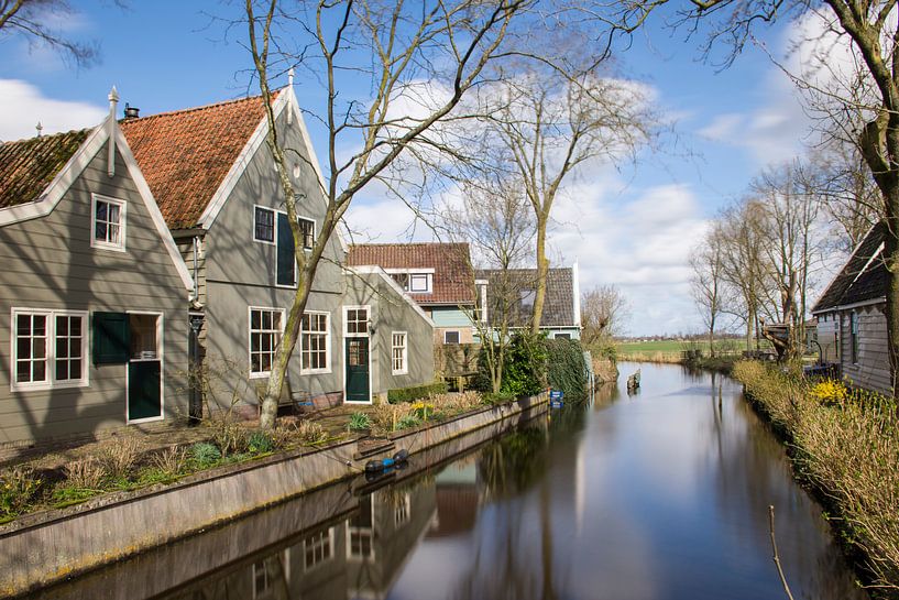  Wooden Houses in Broek in Waterland by Charlene van Koesveld