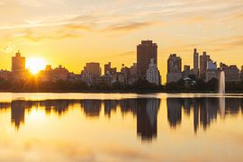 Sunrise Central Park New York City - USA by Marcel Kerdijk