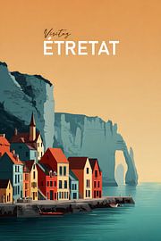 Die weißen Klippen von Etretat von Skyfall