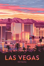 Las Vegas, Nevada von Poster Art Shop