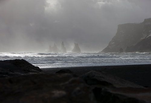 Vík, het zuidelijkst gelegen dorpje van IJsland