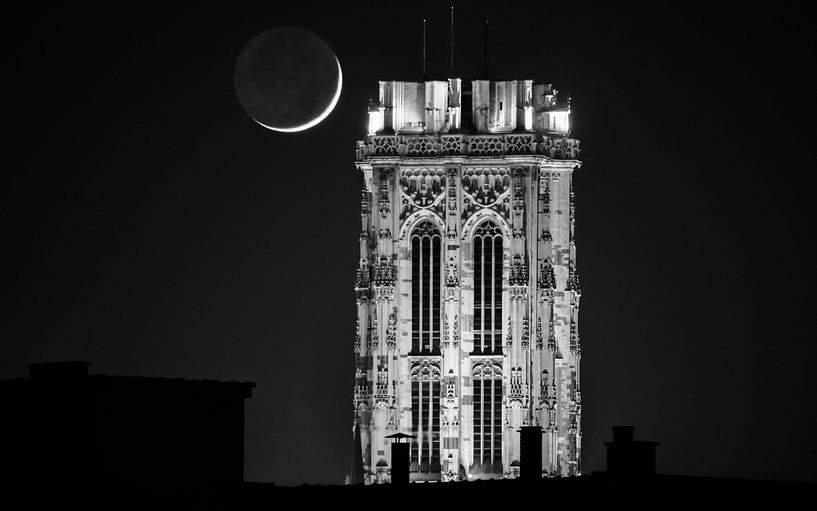 Sint-Romboutstoren (Mechelen) van Stijn Cleynhens