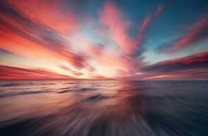 Goldene Stunde am Meer