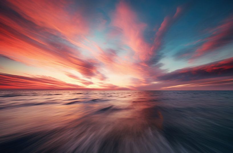 Goldene Stunde am Meer von fernlichtsicht