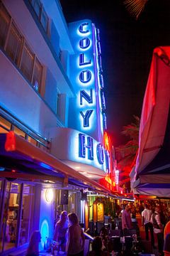 Miami Beach de nuit sur t.ART