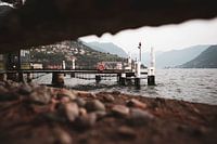 Blick auf eine Seebrücke
