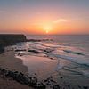 Fuerte ventura coucher de soleil. sur Bfec.nl