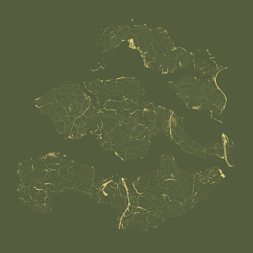 Wateren van Zeeland in Groen en Goud