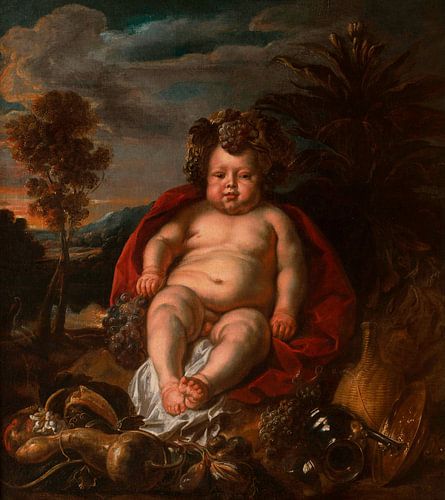 Bacchus als kind, Jacob Jordaens