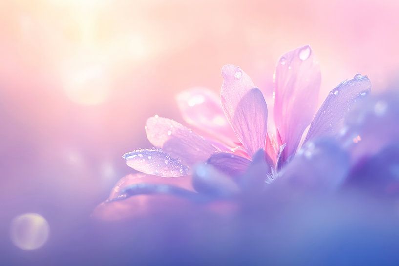 Delicate blossom in soft light by Poster Art Shop