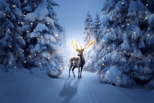 The Stag with the Golden Antlers