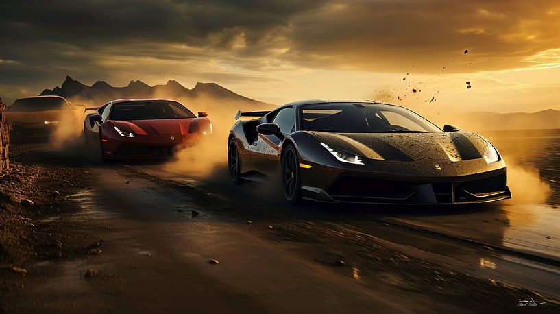 supercar by Gelissen Artworks