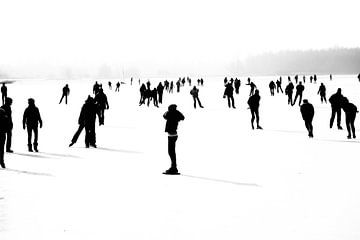 L'hiver en noir et blanc sur Hans Winterink