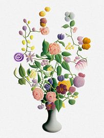 A surreal bunch of flowers by Artclaud