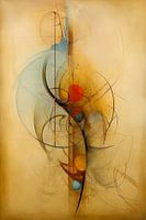 Abstrait, minimalisme, tons de terre