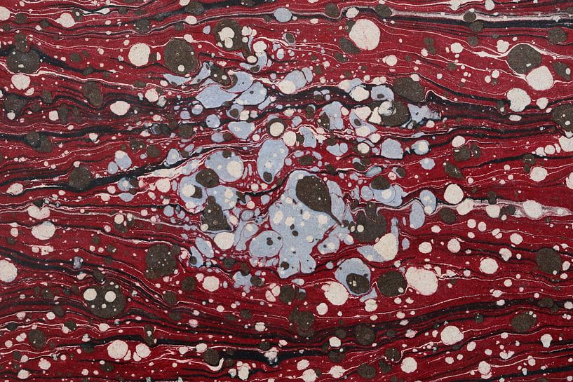 Art numérique Motif coloré Marbré Cellules par Michael Godlewski