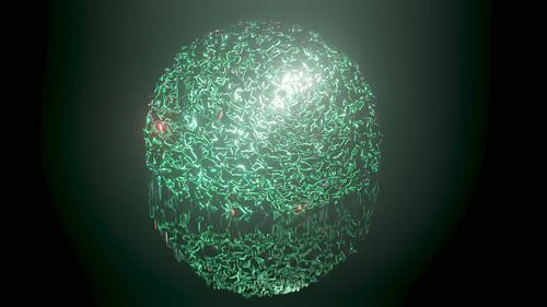 SPHERE numérique avec réflexion sur le miroir