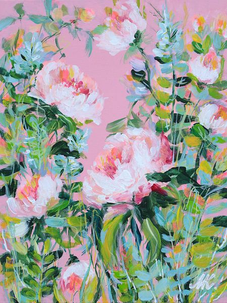 Fleurs - Fleurs douces dans un jardin français par Marina Kozyr