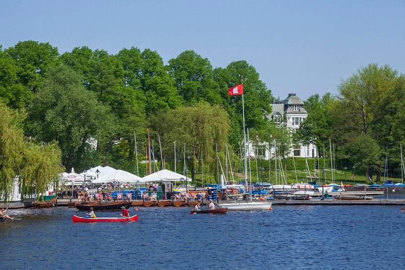 Outer Alster, Hamburg by Torsten Krüger