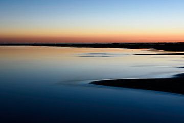 Serene sunset van Albert Wester Terschelling Photography