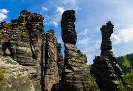 Rocher de grès sur Sylvio Dittrich