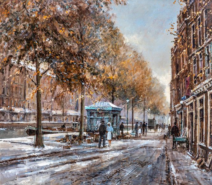 Amsterdam Street by FotovanHenk